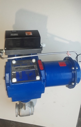 Kogelafsluiter met actuator BR33 DN40