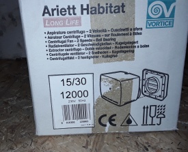 Vortice centrifugale ventilator Ariett Habitat 