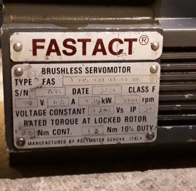 Servomotor Fastact 0 005 090 00 00 00