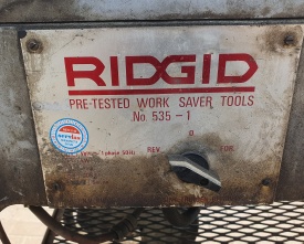 Draadsnijmachine Ridgid 535-1