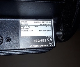 Grundfos pomp CRN10-03 A-P-G-E-HQQE 