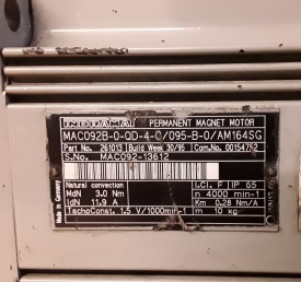 Servomotor Indramat MAC092B 