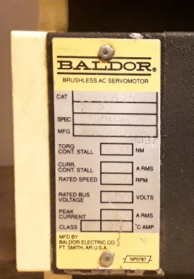 Servomotor Baldor BSM90B-250AA 