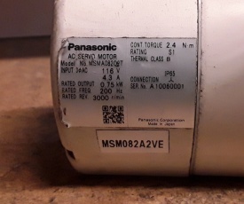 Servomotor Panasonic MSMA082Q2T 