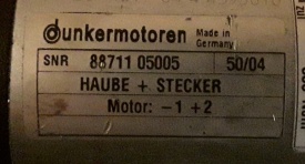 Servomotor GR63X25