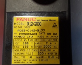 Servomotor Fanuc 12/2000 