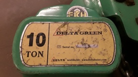 Handkettingtakel delta green 10.000 kg 