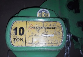 Handkettingtakel delta green 10.000 kg 