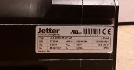 Servomotor Jetter JL3-0250-25-3RVB 