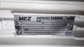 Elektromotor MEZ 11 kw, 2.900 rpm 