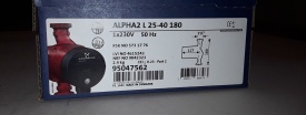 Grundfospomp ALPHA2 L 25-40 180