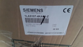 Elektromotor Siemens 3 kw, 1.750 rpm 