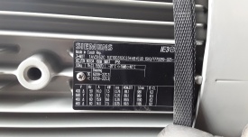 Elektromotor Siemens 7.5 kw, 980 rpm 