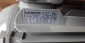 Elektromotor Siemens 1.1 kw, 1.425 rpm 