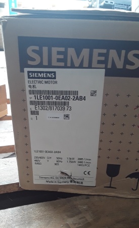 Elektromotor Siemens 1.5 kw, 2.885 rpm 