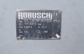 Blower Robuschi ES 126/5P + behuizing 