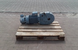 Reductor Bauer 0.8/5.0 kw, 9.7/60 rpm !