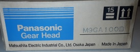 Panasonic gearhead M9GA 100B 