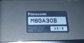 Panasonic gearhead M8GA 30B 