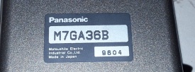 Panasonic gearhead M7GA 36B 