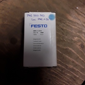 2 x Festo 3/2 magneetventiel MFH-3-1/8-S 