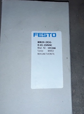 4 x Festo magneetventiel MN2H-2X3G-D-01-230VAC 