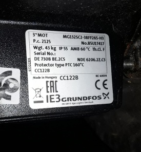 Grundfos pomp CR10-16 A-FJ-A-E-HQQE 