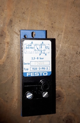 4 x Festo ventiel VLK-3-PK-3 