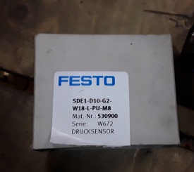 Festo druksensor SDE1-D10-G2-W18-L-PU-M8 