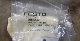 2 x Festo ventiel GR-1/8-B 