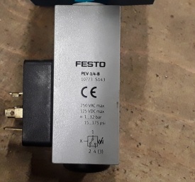 Festo pneumatiek FRM-3/8-S-B / PEV-1/4-B 