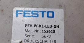 Festo drukschakelaar PEV-W-KL-LED-GH 