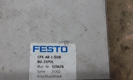 Festo aansluitblok CPX-AB-1-SUB-BU-25POL 