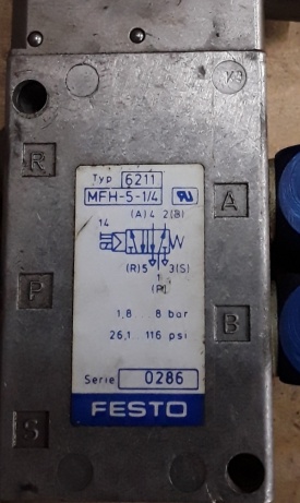 Festo magneetventiel MFH-5-1/4 