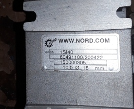 Reductor Nord 0.25 kw, 138 rpm 