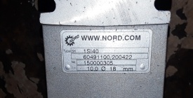 Reductor Nord 0.25 kw, 138 rpm 