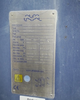 Warmtewisselaar Alfa Laval TS20 MFM 