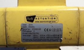 Kogelafsluiter met actuator A0040U