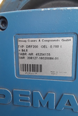 Demag Friction wheel drive DRF200 