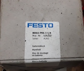 3 x Festo bevestiging blok MHA3-PR4-3-1/8