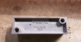 2 x Festo bevestiging FR-4-1/4-C 