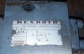 Hydrauliek blok Rexroth SL10G20 