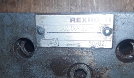 4 x Hydrauliek blok Rexroth IH 02 B06-096-20/01 