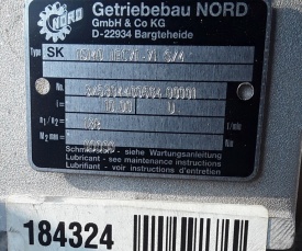 Reductor Nord 0.25 kw, 18 rpm 