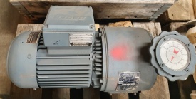 Reductor/variator Bauer 1.5 kw, 6--41.5 rpm !