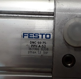 2 x Festo DNC-50-75-PPV-A-S2 