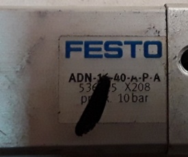 4 x Festo ADN-16-40-A-P-A 