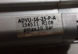 5 x Festo ADVU-16-25-P-A 