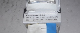 6 x Festo MS4- LFR-1/4-D6-E-R-M-AS 