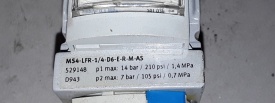 6 x Festo MS4- LFR-1/4-D6-E-R-M-AS 